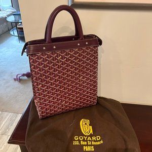 Goyard Coated Canvas Jersey GM bag RARE